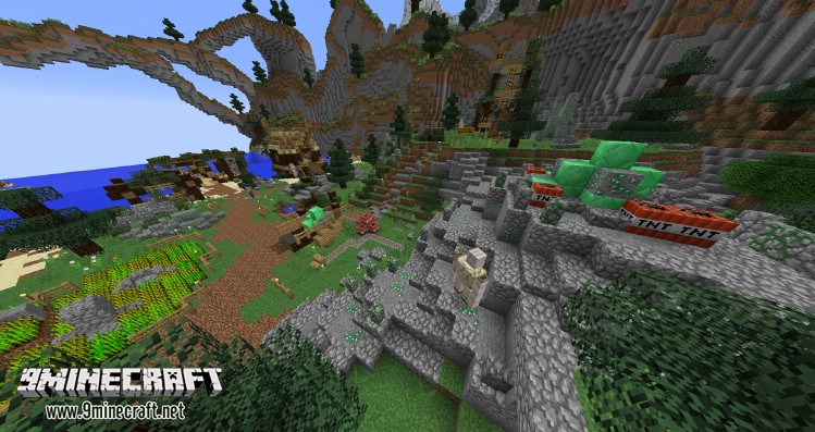 Mobnificent Thanksgiving Map for Minecraft 2